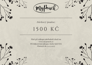 Dárkový poukaz 1500